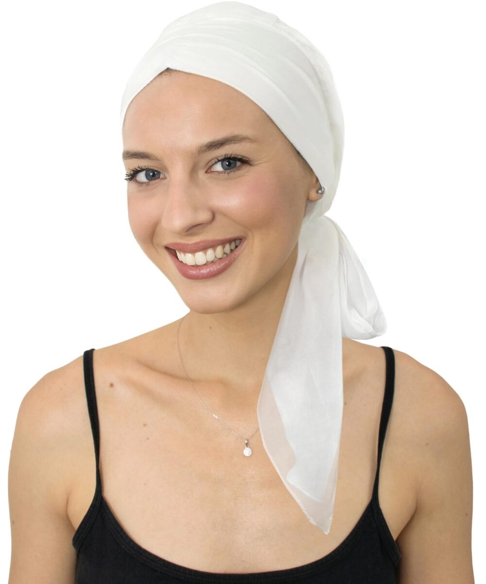 8080 Head Scarf Skull Cap Chemo Patients Headwear Cancer Hair Loss Scarf